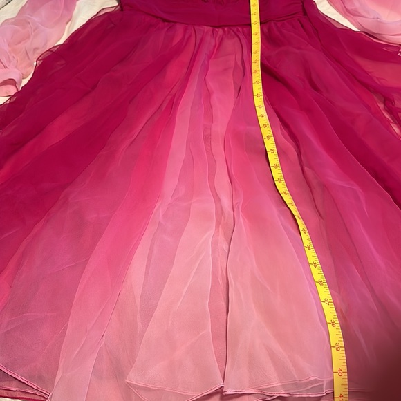 Vintage Pink Ombré Barbie movie Cocktail Dress - Picture 9 of 10